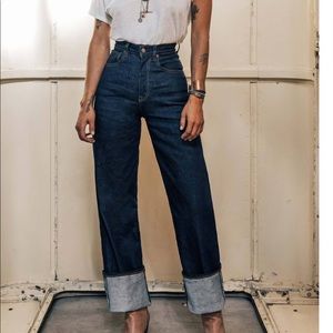 Catherine indigo wash